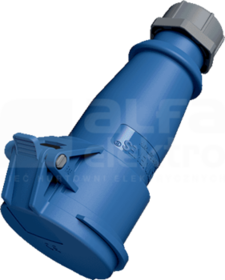 AM-TOP 32A/7P 9h 230V IP44 Gniazdo przenośne 1-częściowe z zaciskami śrub.nik