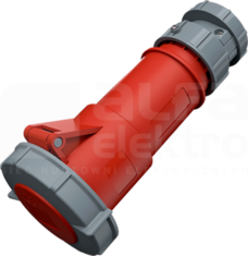 POWERTOP XTRA 32A/5P 6h 400V IP67 Wtyczka z zaciskami śrubowymi nikiel