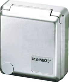 CEPEX 16A/2P 12h 230V IP44 Gniazdo podtynkowe