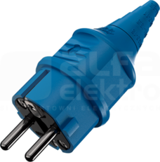 16A/2P+E 230V niebieski IP44 Wtyczka uniwersalna
