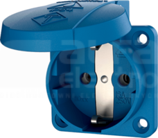 SCHUKO 16A/2P+N 230V IP54 Gniazdo natynkowe