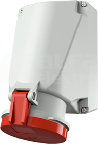 63A/5P 6h 400V IP44 Gniazdo natynkowe 2-częściowe z zaciskami śrub.