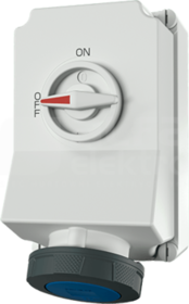 63A/3P 6h 230V, IP67 Zestaw instalacyjny
