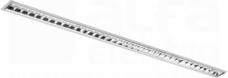 SIGMA II G/K LED 40W/840 4980lm PAR szary Oprawa LED