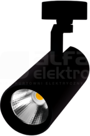 POINT LED 15W 3000K 1320lm 20D czarny Projektor LED