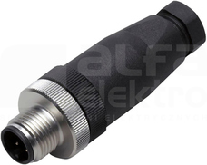 SSTGH040MSSFKPG M12 4P Wtyk męski prosty