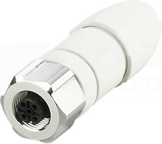 SDOGH040VASFKPG M12 5P Wtyk żeński prosty