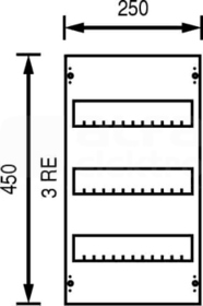 TNF103 MASKOWNICA ROZDZIELNICA-AKCESORIA