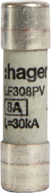 LF308PV 10x38 gPV 8A Bezpiecznik cylindryczny (PV)