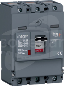 MCCB 160A 3P H3+ P160 Rozłącznik mocy