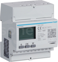 ECP300C 1-5A wyj.imp. Licznik energii 3-faz.