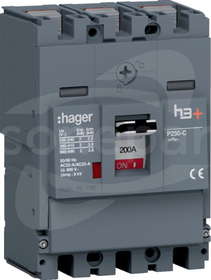 MCCB P250 3P 200A h3+ Rozłącznik mocy