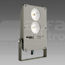 RODIO 1897 LED 129W/840 18172lm CLD IP66 grafitowy Naświetlacz LED symetryczny