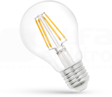 GLS 6W/WW E27 230V 650lm COG Źródło LED SPECTRUM FILAMENT (E)