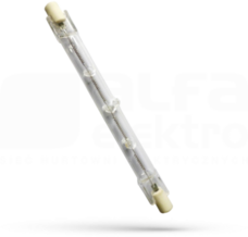 230V 400W R7s 6900lm Żarówka halogenowa liniowa 2000h 118mm