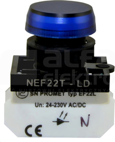 NEF22TLD N niebieski Lampka
