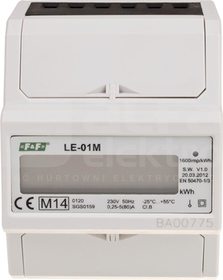 LE-01M 10(100)A 230V LICZNIK ENERGII 1-FAZ.1MOD.