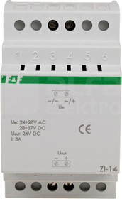 ZI-14 24-28VAC/24VDC 3A STABILIZATOR IMPULSOWY