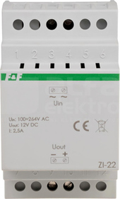 ZI-22 100-264VAC/12VDC 2,5A ZASILACZ IMPULSOWY