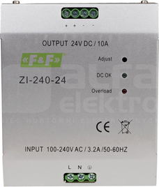 ZI-240-24 90-264VAC/120-370D ZASILACZ IMPULSOWY