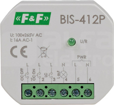 BIS-412P 16A 250VAC PRZEKAŹNIK BISTABILNY PODTYNKOWY