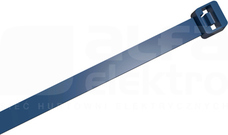 PKBM 140x3,5mm niebieski (100szt) Opaska zaciskowa z opiłkami metalu