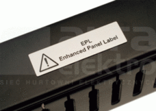 PROSLEEVE EPL 27x18mm srebrny (1500szt) Etykieta