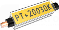 PT+02/15 15mm (200szt) Oznacznik z kieszenią pod karty PFC
