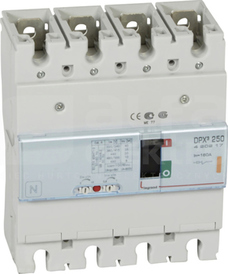 DPX3-250 4P 160A 25kA Wyłącznik mocy z wyzwalaczem termomagnetycznym