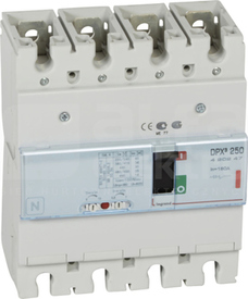 DPX3-250 4P 160A 36kA Wyłącznik mocy z wyzwalaczem termomagnetycznym