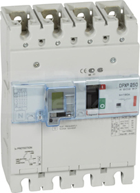 DPX3-250 4P 160A 36kA Wyłącznik mocy z wyzwalaczem termomagnet+zabezp