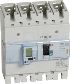 DPX3-250 3P 100A 25kA Wyłącznik mocy z wyzwalaczem elektronicznym