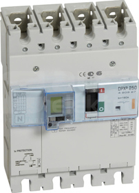 DPX3-250 3P 100A 25kA Wyłącznik mocy z wyzwalaczem elektron+zabezp