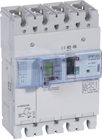 DPX3-250 4P 160A 50kA Wyłącznik mocy z wyzwalaczem elektron+zabezp