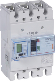 DPX3-250 3P 100A 25kA Wyłącznik mocy z wyzwalaczem elektron+pomiar