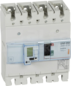 DPX3-250 3P 100A 25kA Wyłącznik mocy z wyzwalaczem elektron+pomiar