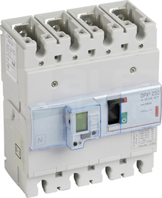 DPX3-250 4P 160A 36kA Wyłącznik mocy z wyzwalaczem elektronicznym