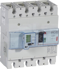 DPX3-250 4P 250A 36kA Wyłącznik mocy z wyzwalaczem elektronicznym