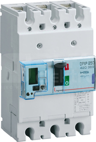 DPX3-250 3P 250A 50kA Wyłącznik mocy z wyzwalaczem elektronicznym