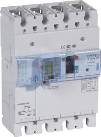 DPX3-250 4P 200A 70kA Wyłącznik mocy z wyzwalaczem termomagnet+zabezp