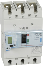 DPX3-250 3P 100A 70kA Wyłącznik mocy z wyzwalaczem elektronicznym