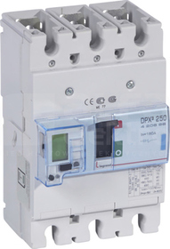 DPX3-250 3P 100A 70kA Wyłącznik mocy z wyzwalaczem elektron+pomiar