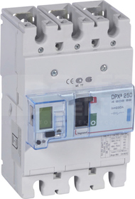 DPX3-250 3P 100A 70kA Wyłącznik mocy z wyzwalaczem elektron+pomiar