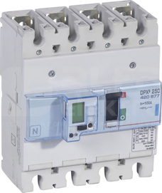 DPX3-250 3P 100A 70kA Wyłącznik mocy z wyzwalaczem elektron+pomiar