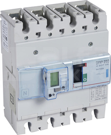 DPX3-250 4P 100A 70kA Wyłącznik mocy z wyzwalaczem elektronicznym