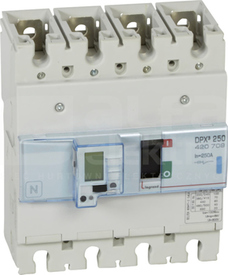 DPX3-250 4P 250A 70kA Wyłącznik mocy z wyzwalaczem elektronicznym