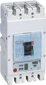 DPX3 630 S2 3P 630A 70kA Wyłącznik z wyzwalaczem elektronicznym