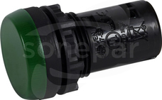 130VAC LED IP69 zielona Lampka sygnalizacyjna