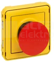 PLEXO55 IP55 żółty/czerwony Mechanizm łącznika awaryjnego