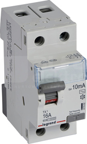 P-302 16A/10mA AC TX3 2P Wyłącznik różnicowoprądowy